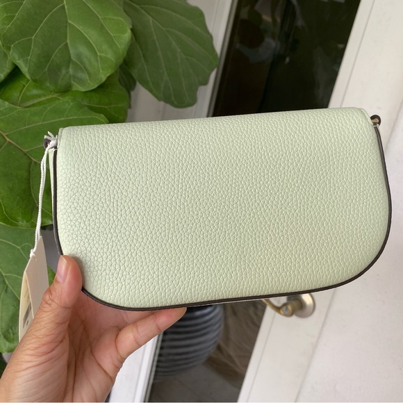 TORY BURCH 153566 CHELSEA PEBBLED LEATHER CROSSBODY - Picture 10 of 11